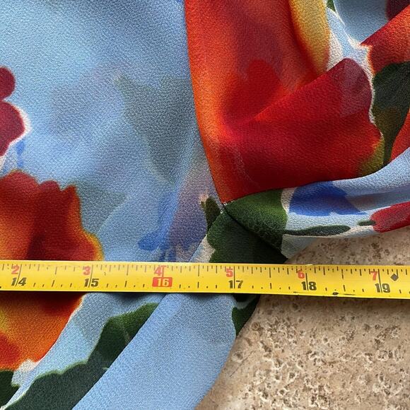 MISA Marsala Floral Shirtdress - Picture 13 of 16